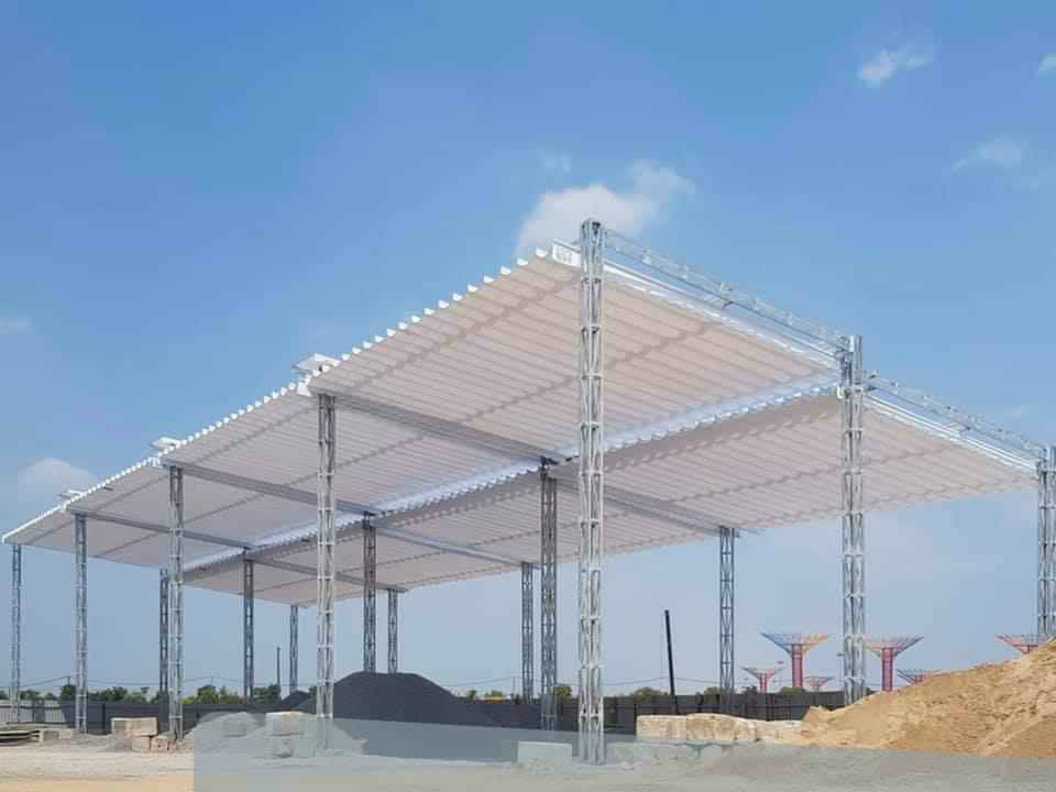 Lắp đặt mái hiên mái xếp Quận 7 - HCM ở đâu đẹp chất lượng nhất?